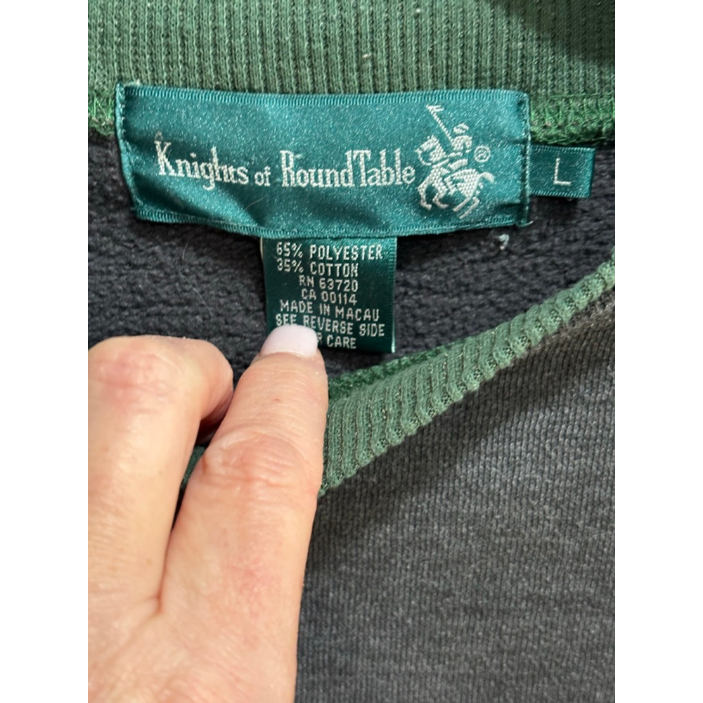 Knights of RoundTable Vintage 90’s Colorblock Mens Sweatshirt Large - Picture 4 of 5